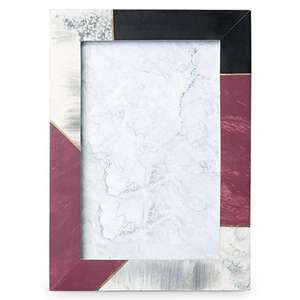 Cadre photo carré unique en résine à motif floral, écologique, durable, pour décoration de table ou murale, nouveau style, pour l'affichage de peintures et de dessins, taille moyenne - Product Image 5