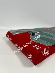 Bolsas de plástico con fondo de pellizco laminado BOPP versátil hecho en Vietnam para fertilizante de arroz para alimentación animal - Product Image 2