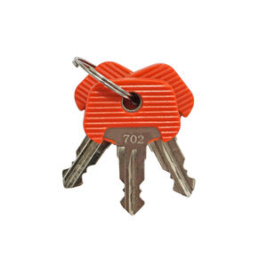 LUCKYROC フォークリフト部品 イグニッションキースイッチ 28526100 702キー3個付き ジュンゲインリッヒフォークリフト対応 - Product Image 2