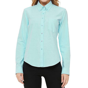 Blusas Formales para Mujer para Usar en la Oficina, Tela de Sarga Antiarrugas Ecológica, Estilo Profesional y Elegante - Product Image 4