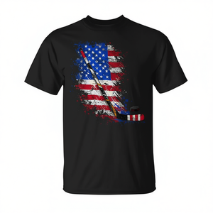 Maglietta da hockey con bandiera americana per il 4 luglio - Prodotto promozionale - Product Image 2