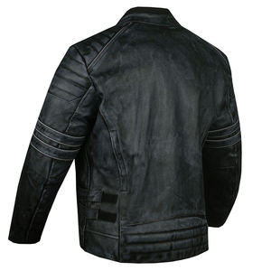 <b>Men</b> Simple Classic Style Cowhide <b>Leather</b> <b>Jackets</b> <b>For</b> <b>Sale</b> <b>Men</b> Retro Fashion Padded Warm <b>Leather</b> <b>Jacket</b> <b>for</b> <b>Men</b> - Product Image 2