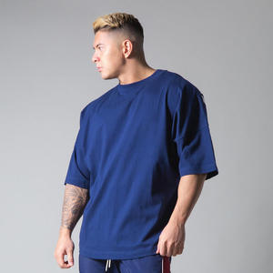 Camiseta de Algodón 100% de Primera Calidad para Hombre, Novedad 2026, Ajuste Holgado, Informal, para Gimnasio, Entrenamiento, Camisetas Lisas, Tendencia, Camisetas de Moda - Product Image 5