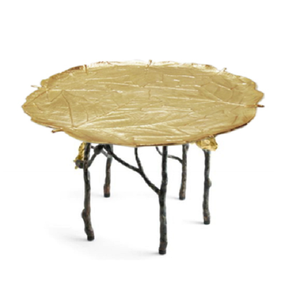 Support à gâteau en aluminium Leaf Design forme et taille personnalisées Présentoir à dessert et fruits du fabricant en Inde - Product Image 5