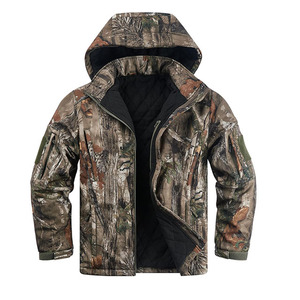 Ropa de invierno personalizada de la mejor calidad, chaquetas de caza cálidas, chaqueta de caza de alta calidad, pantalones, chaqueta de caza impermeable de camuflaje - Product Image 2