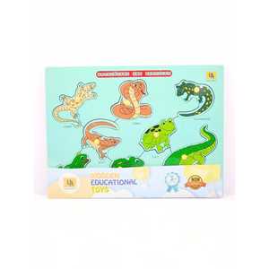 Rompecabezas de exploración de la naturaleza para anfibios y reptiles - Product Image 1