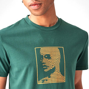 T-shirts 100% coton de haute qualité chemises de travail tricotées de 260 grammes avec impression de logo personnalisé d'usine - Product Image 4