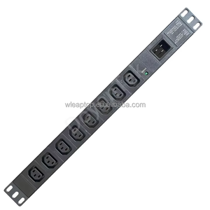 PDU de base pour montage en rack AV1P-STC112LA2 avec prises IEC C13, disjoncteur et indicateur de puissance LED pour armoire de serveur de centre de données - Product Image 3