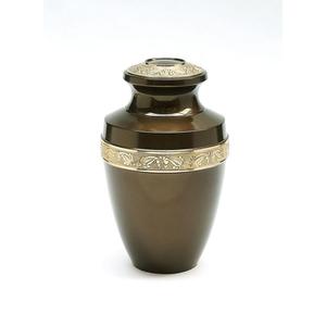 Urna de cremación de Metal de diseñador grabado, venta al por mayor, urnas conmemorativas para adultos, precio competitivo, urna de Metal para cenizas, suministros funerarios - Product Image 5