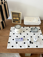 Grand torchon de cuisine en tissu de coton, style coréen, multi-usages pour sécher la vaisselle et usage domestique, taille personnalisée 40x30cm