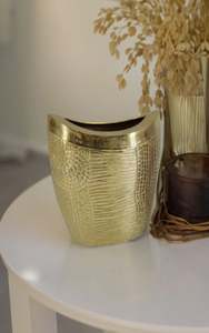 <b>Vase</b> For luxury style large <b>vase</b> decoration latest finished flower home Aluminum Table <b>Vase</b> <b>Gold</b> Finish Metal Flower daily use - Product Image 6