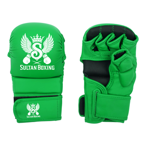 قفازات ملاكمة وفنون قتالية مختلطة من الجلد للتدريب بأسعار معقولة مع إمكانية وضع شعار مخصص - Product Image 5