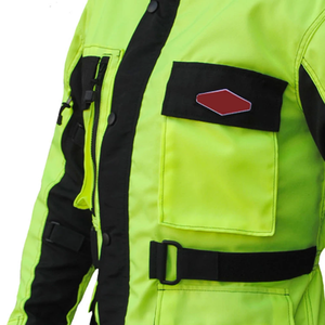 Blouson de moto pour femme en toile tricotée, imperméable, écologique, avec protections CE, blouson de moto personnalisé, streetwear - Product Image 5