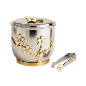 Bol à noix en métal de qualité alimentaire facile à nettoyer en acier inoxydable plat de fruits en laiton pour dîner servant personnalisé pour la maison hôtel - Product Image 6