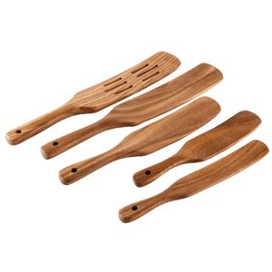 Juego de Utensilios de Cocina de Madera Ecológica Hechos a Mano de Alta Calidad, Color Natural Moderno, Tamaño Personalizable, Incluye Variedad de Utensilios y Cucharas - Product Image 3