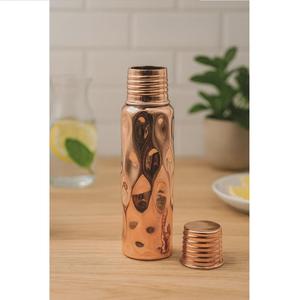 Copper Water <b>Bottle</b> Stylish Handmade Unique Design High Quality Copper Water <b>Bottle</b> for Home and <b>Traveling</b> use - Product Image 1