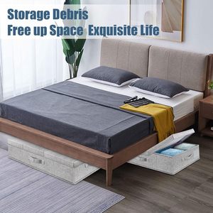 Contenitore Moderno Quadrato Sottoletto Pieghevole con Struttura Robusta e Tessuto Ultra Spesso con Design Stampato - Product Image 6