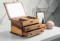 Tiroirs de rangement multifonctionnels en bambou et plastique pour la chambre à coucher, la salle de bain ou la cuisine pour le stockage des aliments
