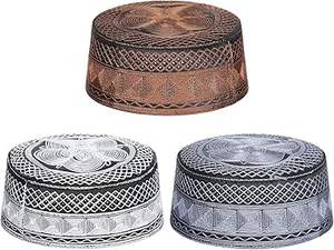 Nouveaux bonnets musulmans respirants pour hommes, vente en gros, meilleurs designs, couvre-chefs pour la prière en mosquée, impression personnalisée - Product Image 4