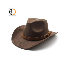 Sombrero Vaquero Occidental de Cuero, Sombreros Vaqueros de Cuero para Exteriores - Product Image 4