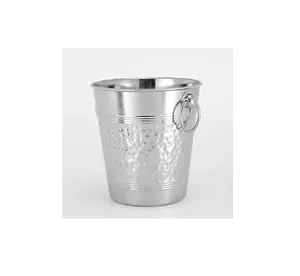 Factory Direct 3l Bacardi Industrial Restaurant Standing Champagne Stainless Steel Ice Buckets for Beer