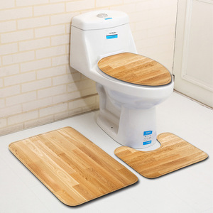 Custom Printed Bath <b>Mat</b> <b>Bathroom</b> Rug <b>Set</b> for <b>Bathroom</b> Non-Slip Shower Curtain Bath <b>Mat</b> - Product Image 2