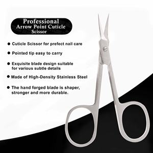 Tijeras con Punta de Flecha de Acero Inoxidable para Corte de Precisión, Cuidado de Uñas, Herramienta de Belleza Profesional, Venta al Por Mayor de Fábrica - Product Image 5