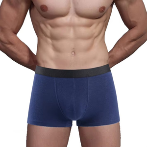 Bóxer para hombre cómodo de secado rápido para gimnasio, ropa interior para hombre, pantalones cortos con logotipo personalizado, ropa interior transpirable para hombres, servicios OEM ODM - Product Image 2