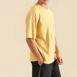 Camisetas de gran tamaño de calidad profesional 100% algodón Venta caliente Patrón de letras Camisetas de gran tamaño a precio barato - Product Image 6