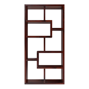 Bibliothèque moderne pour le salon Meubles en bois massif faits à la main avec fonctions de rangement réglables - Product Image 2