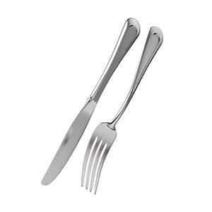 Juego de tenedor y cuchillo de metal moderno y decorativo Cubiertos de nuevo diseño Cubiertos para utensilios de cocina Hoteles y bodas - Product Image 3