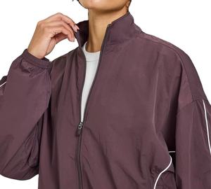 Chaqueta Deportiva con Capucha y Cierre de Cremallera con Estampado de Leopardo para Mujer, 100% Algodón, Tallas Grandes, Ligera y Ecológica para Otoño - Product Image 3