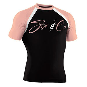 Vente en gros rashguard d'extérieur UPF 50 + rashguard de surf en tissu super extensible anti-uv - Product Image 3