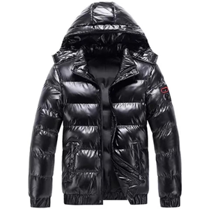 Veste bomber de baseball pour homme de haute qualité, automne 2025, manches régulières, col montant, logo frontal personnalisé, rembourrage matelassé - Product Image 5