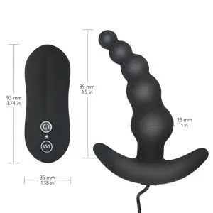 Best selling Men Relax Silicone Anal Plug Butt Beads Anus Training Adult Sex Toys Anal plug
