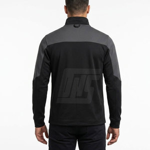Veste de sport athlétique pour homme à fermeture éclair intégrale, légère, pour la course et l'entraînement, col montant, veste de survêtement, tenue décontractée de performance pour l'extérieur - Product Image 4
