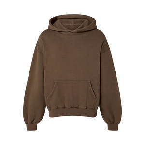 High Quality Custom Pullover Hoodie Streetwear 100% Cotton Heavy Premium Unisex Men Heavyweight 3D Embossed Hoodies for Man - Product Image 1