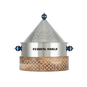 Chauffe-Plats en Acier Inoxydable pour Mariages et Événements, Plat de Buffet Rond, Vente en Gros, Nouveau Réchaud Métallique - Product Image 2