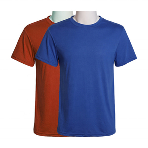 Últimas Camisetas de Hombre de Algodón Premium de Alta Calidad, Lisas, con Logotipo Personalizado Impreso, Manga Corta, Cuello Redondo, 180g, Corte Holgado, Ecológicas - Product Image 1
