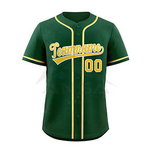 Camiseta de Béisbol Personalizada al por Mayor, Talla Grande, Ropa Deportiva de Moda, Nuevo Estilo, Hecha con Tela de Poliéster, Sublimación Personalizada - Product Image 4