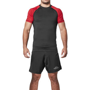 MMA Grappling Rashguard Chemise de compression imprimée personnalisée Hommes Technologie de sublimation Logo personnalisé Long Design OEM BJJ Bjjrashguard - Product Image 2