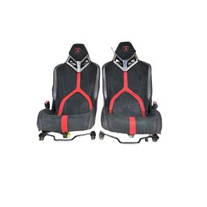 Asientos de Pista Ligeros de Fibra de Carbono, Asientos de Cuero Rojo Totalmente Automáticos para Lamborghini HURACAN Performance - Product Image 1