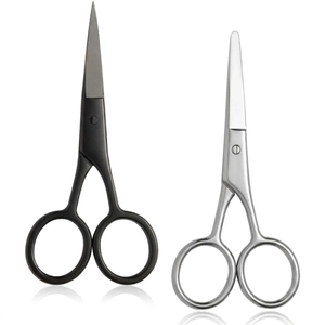 <b>Beard</b> trimming scissors for professional <b>beard</b> grooming and facial hair <b>care</b> use Stainless steel <b>beard</b> trimming scissors - Product Image 1
