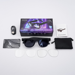 Lentes Inteligentes WAKEOK con Cámara de 13MP, 32GB de Almacenamiento, Asistente de Voz con IA, Control por Aplicación, Carga Magnética y Traducción en Tiempo Real - Product Image 5