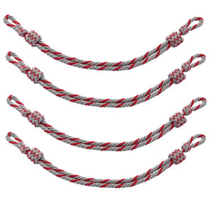 Fil de lingot sur mesure pour chapeaux en soie sangles rondes à motif finition tressée pour cordon de capuchon uniforme fabriqué au Pakistan - Product Image 5