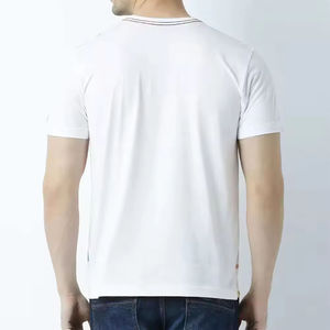 Último diseño Slim Fit camiseta alta calidad moda 100% algodón sublimación camisetas en diferentes colores mejor precio - Product Image 3