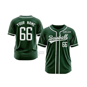 Maillot de baseball vierge en polyester pour sublimation, maillot de softball grande taille pour impression par sublimation - Product Image 6