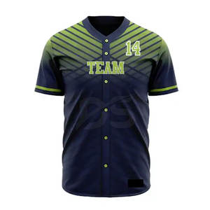 Uniformes de Béisbol Transpirables, Tallas Grandes, Alta Calidad, Personalizables, Bajo Precio, MOQ Bajo, Ropa Deportiva - Product Image 4