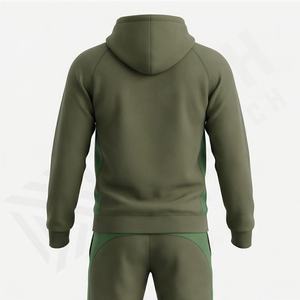 Ensemble de survêtement pour homme à manches longues et fermeture éclair intégrale, vente chaude, course à pied, sport, vente en gros, nouveau style, haute qualité, kit de fitness athlétique - Product Image 2
