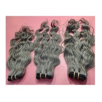 Vente en gros de mèches de cheveux brésiliens naturels noirs ondulés de qualité 10A, 100g, tissage double trame, cheveux vierges indiens Remy